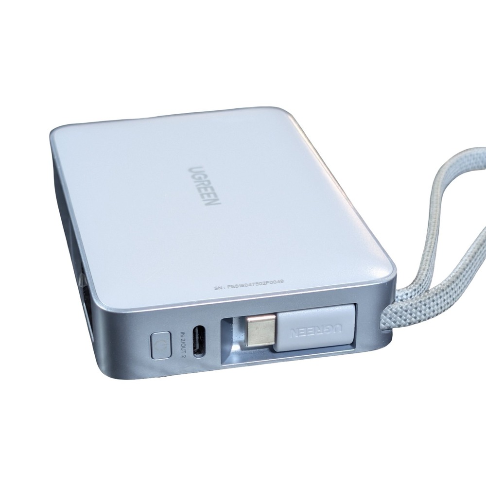 Qq5U UGREEN MagFlow Qi2.2 25W MagSafe Magnetic Wireless Battery Charger Read ⬇️